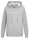 SST4110 WHI L - JACKET WOMEN WITH HOOD