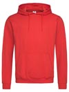 SST4100 WHI 2XL - JACKET MEN WITH HOOD
