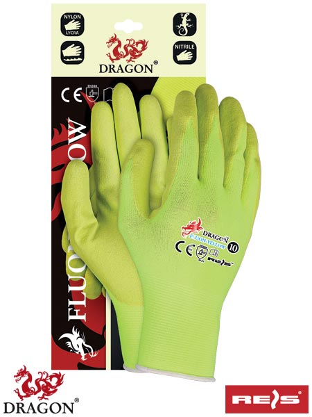 FLUON-YELLOW YY 7 - PROTECTIVE GLOVES