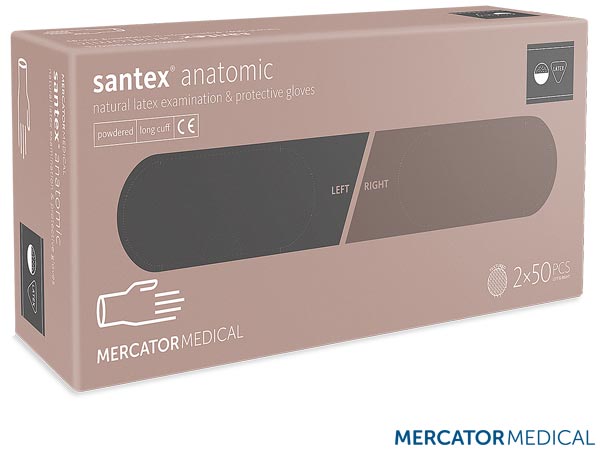 RMM-SANTEX KR M - LATEX GLOVES 8% VAT